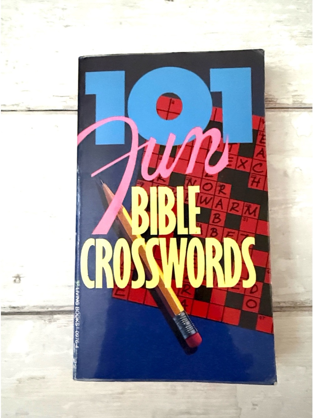 101 Fun Bible Crosswords Puzzle Book Unused Christian Faith Published 1989